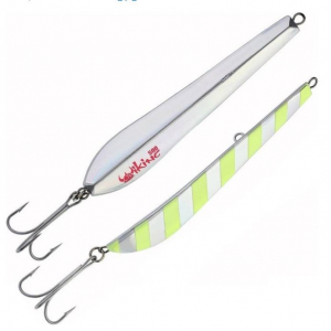 Пилькер Viking Jig светящийся 400гр (03 Chrome Silver)