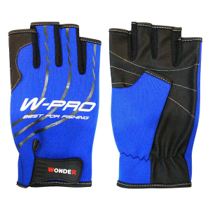 Перчатки без пальцев Wonder W-PRO Blue M